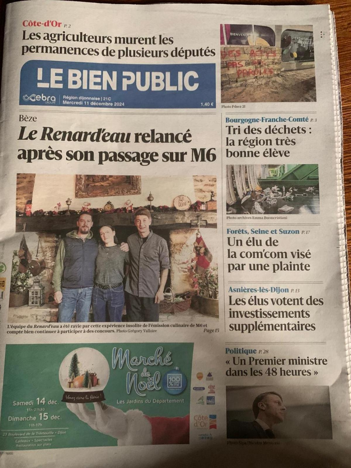 Auberge Du Renard'Eau Bèze Eksteriør bilde
